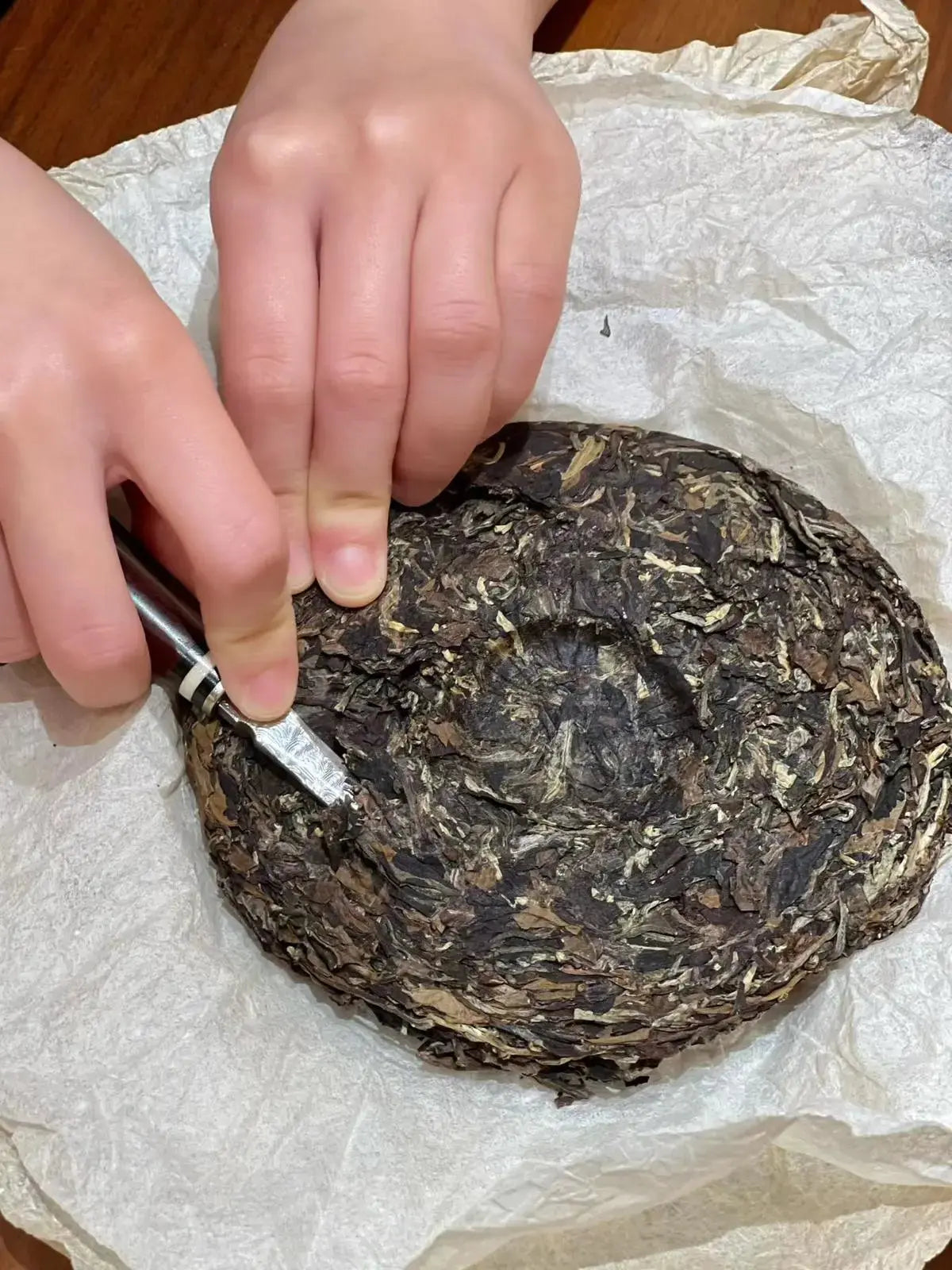 Hand-Pressed  Puerh Tea Cake - Tealf: Drink Puerh Tea, Reset to Pure