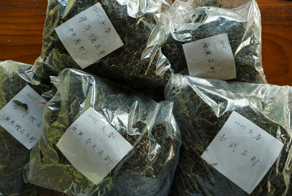 以經驗選茶，再由茶杯確認