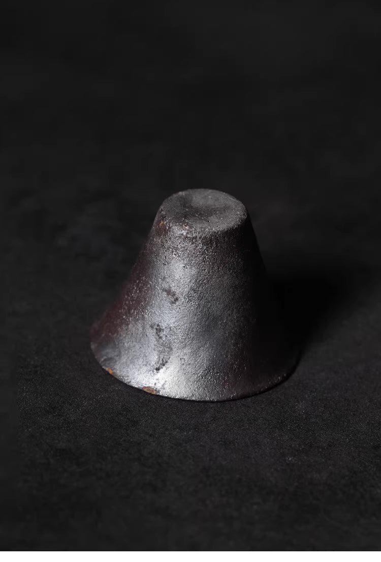 吳燕輝手拓薄胎柴燒馬蹄杯